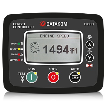 DATAKOM D-200-Ext Багатофункціональний контролер керування генератором з J1939 інтерфейсом