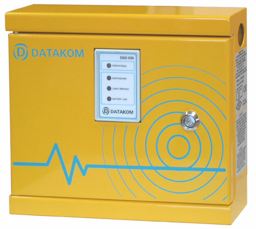 DATAKOM DSD-050 Детектор землетрусів для керування подачею газу