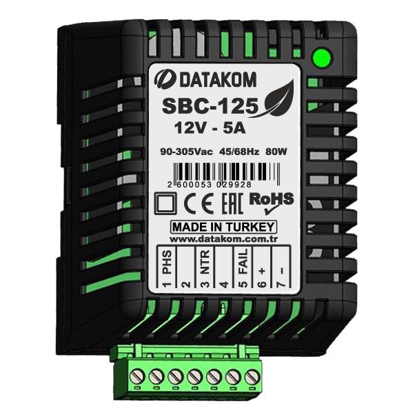 DATAKOM SBC-125 Розумний зарядний пристрій