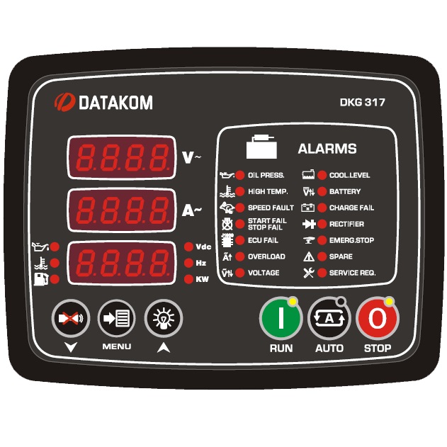 DATAKOM DKG-317 CAN Контролер ручного та дистанційного керування генератором