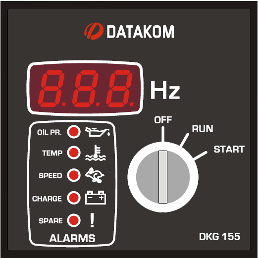 DATAKOM DKG-155 Контролер ручного керування генератором