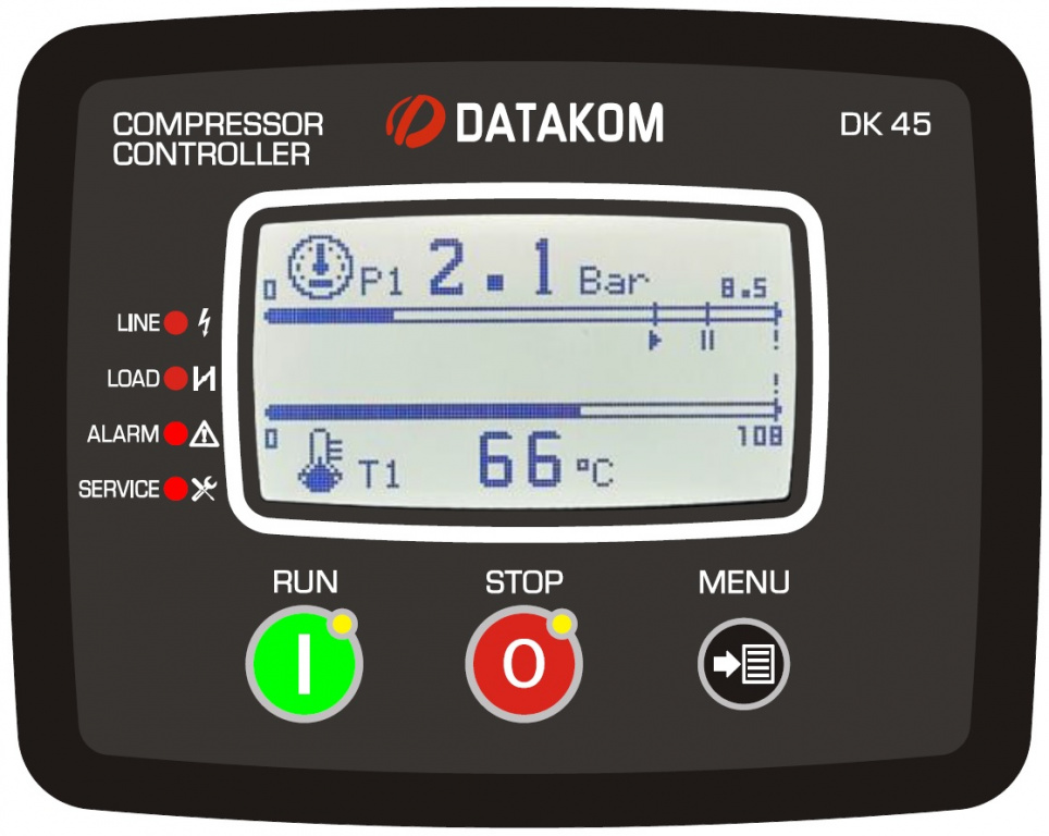 DATAKOM DK-45 Контролер компресора з електроприводом