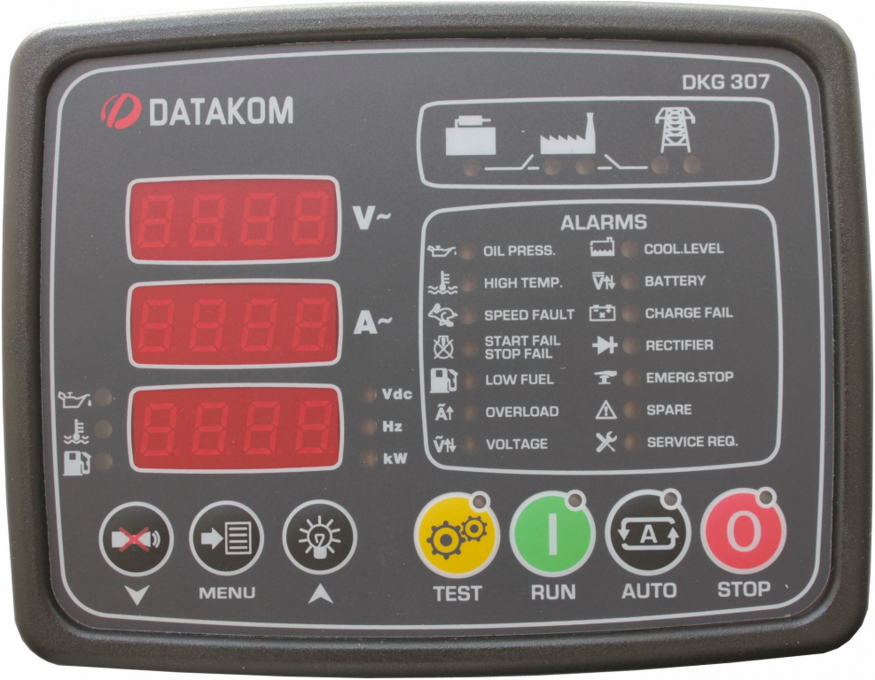 DATAKOM DKG-307 MPU Контролер автоматичного керування генератором та введення резерву