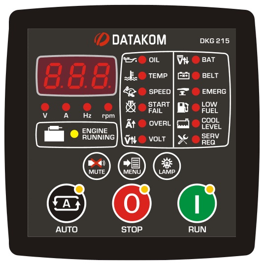 DATAKOM DKG-215 Контролер ручного та дистанційного запуску
