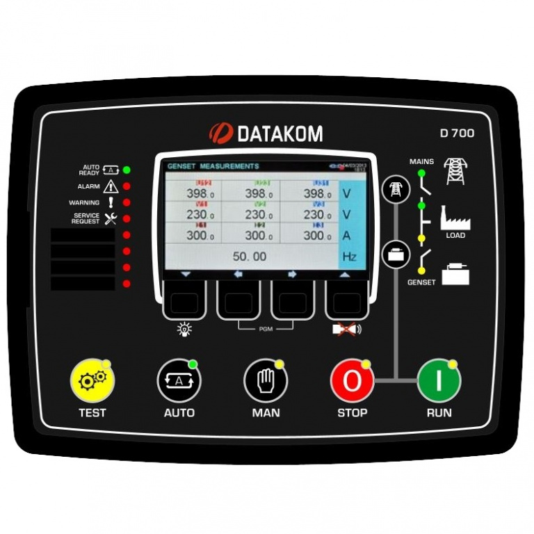 DATAKOM D-700-TFT-SYNC Контролер керування та синхронізації генераторів